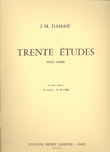 30 études pour harpe vol.2 (nrs.16-30)
