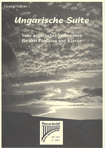 Ungarische Suite für 3 Panflöten und Klavier