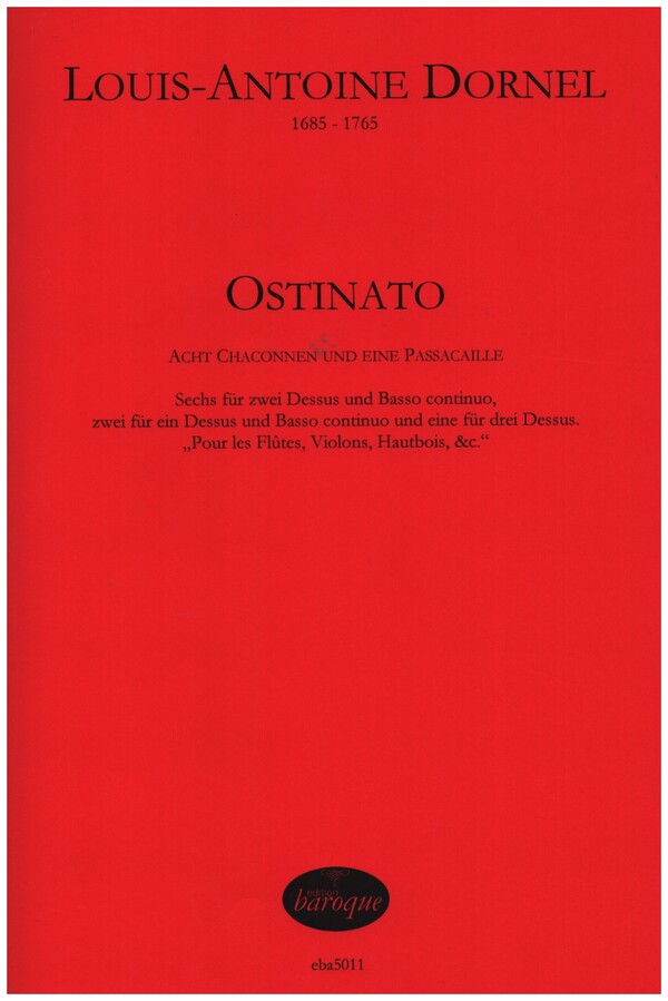 Ostinato - 8 Chaconnen und eine Passacaille