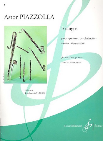 3 tangos pour 4 clarinettes