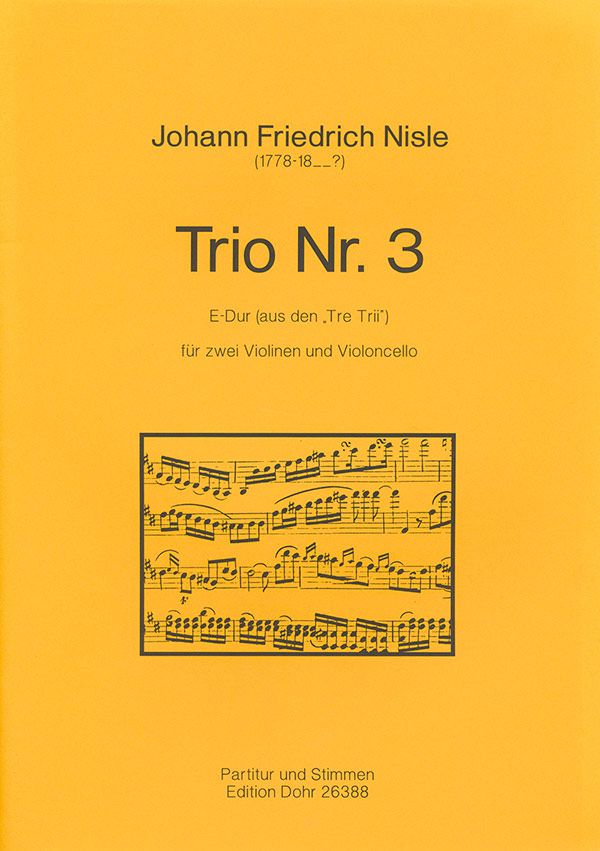 Trio E-Dur Nr.3 für  Violinen