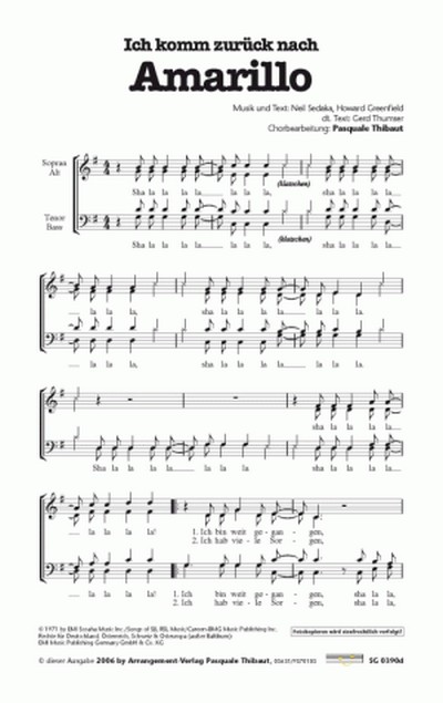 Ich komm zurück nach Amarillo