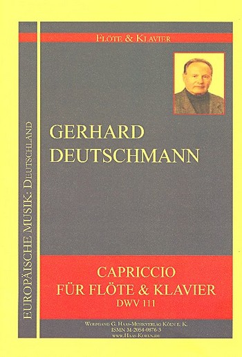 Capriccio DWV111 für Flöte und Klavier