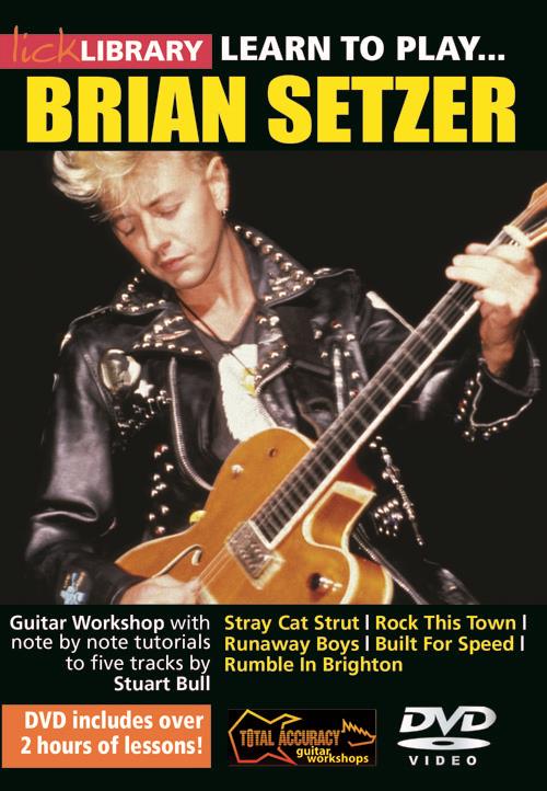 Learn to play Brian Setzer DVD-Video