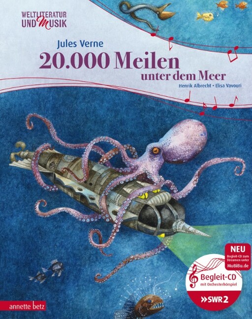 20.000 Meilen unter dem Meer (+CD)