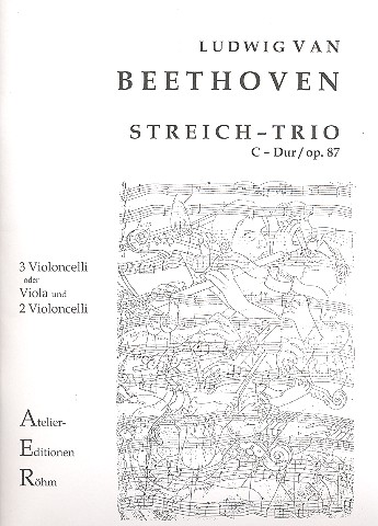 Trio D-Dur op.87