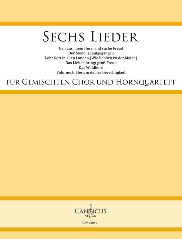 6 Lieder