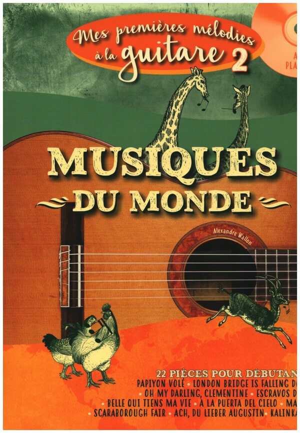 Mes premières mélodies à la guitare vol.2 (+CD)
