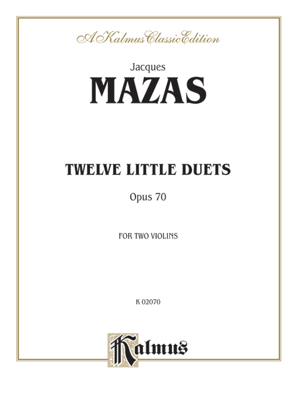 12 little Duets op.70