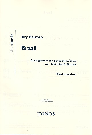 Brazil für gem Chor und Klavier