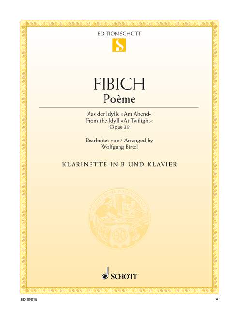 Poème aus op.39