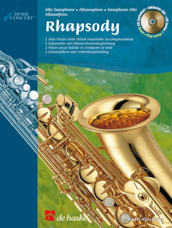 Rhapsody (+CD) für Altsaxophon