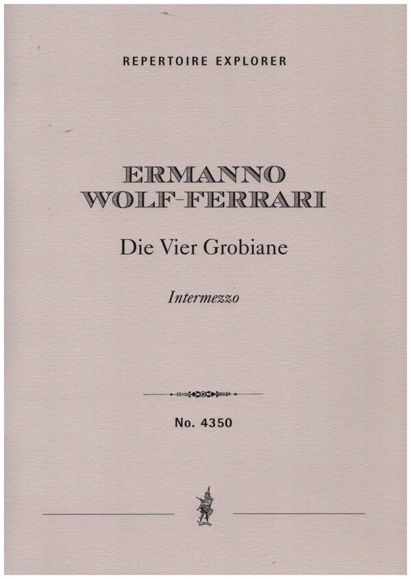 Intermezzo aus 'Die 4 Grobiane'