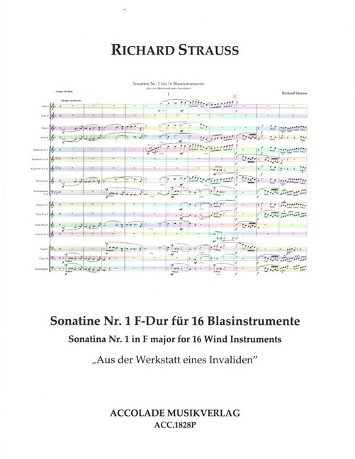 Sonatine Nr.1 F-Dur "Aus der Werkstatt eines Invaliden"