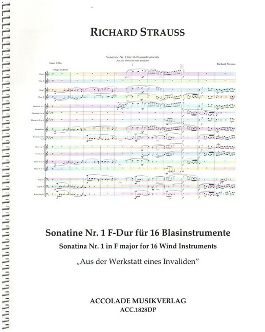 Sonatine Nr.1 F-Dur "Aus der Werkstatt eines Invaliden"