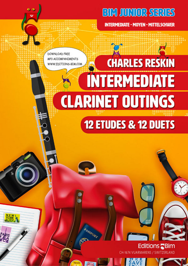 Intermediate Clarinet Outings (+Online Audio)