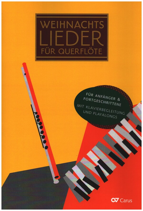 Weihnachtslieder für Querflöte (+Online Audio)