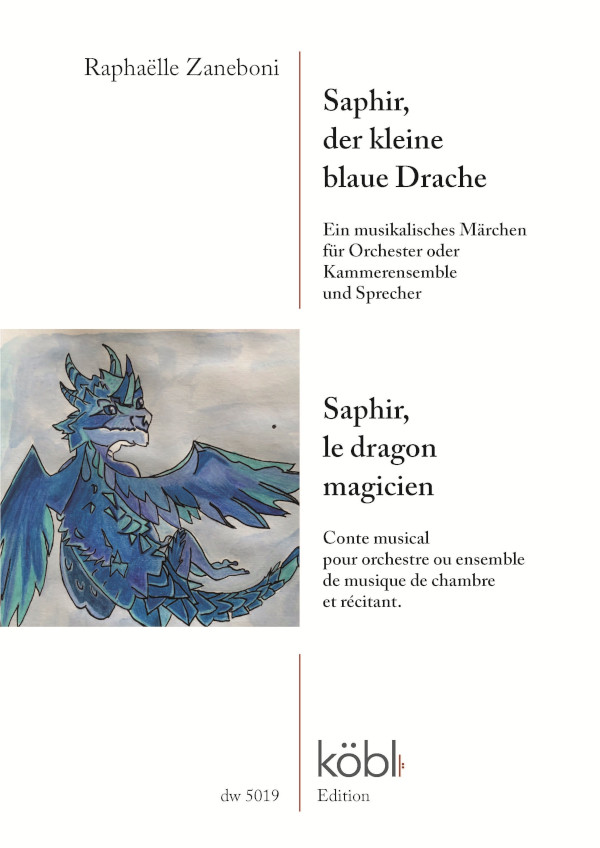 Saphir, der kleine blaue Drache