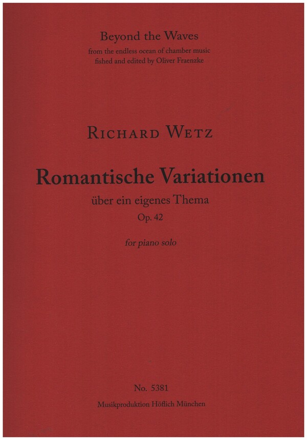 Romantische Variationen über ein eigenes Thema op.42