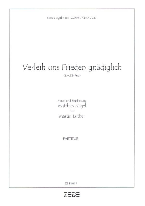 Verleih uns Frieden gnädiglich