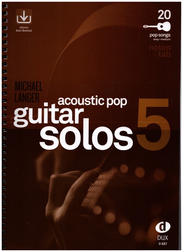 Acoustic Pop Guitar Solos vol.5 (+Online Audio)
