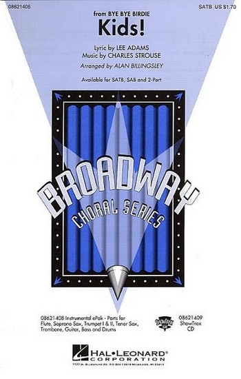 Kids for mixed chorus (SATB) and piano