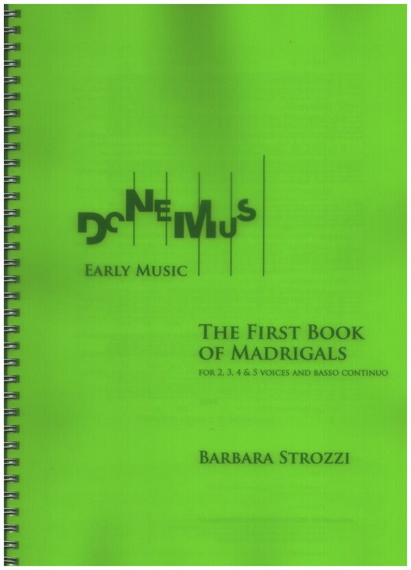 The first book of Madrigals vol.1