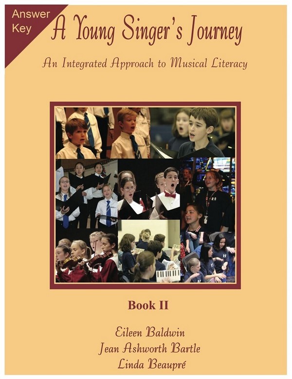 A Young Singer's Journey - Book 2 Answer Key (+Online Audio)