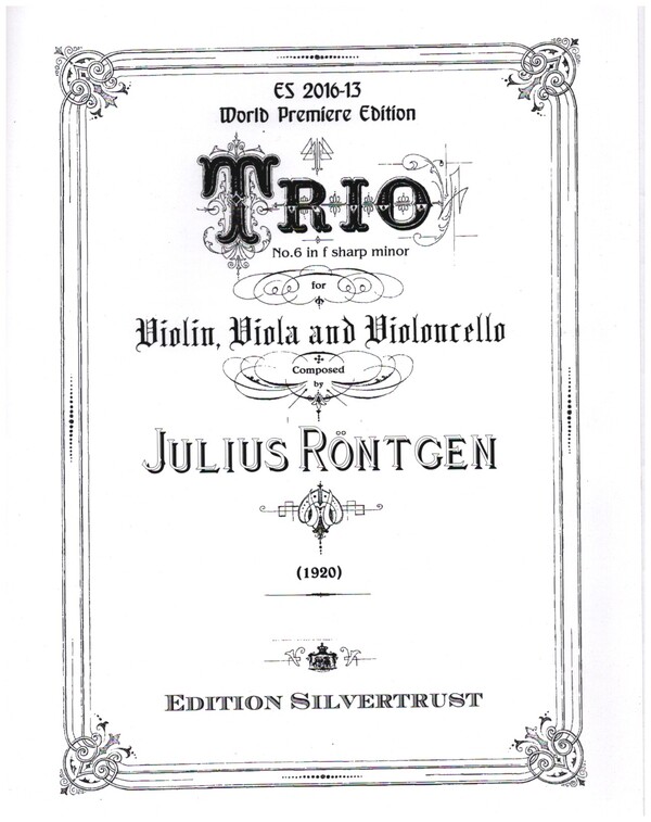 Trio in f sharp Minor no.6