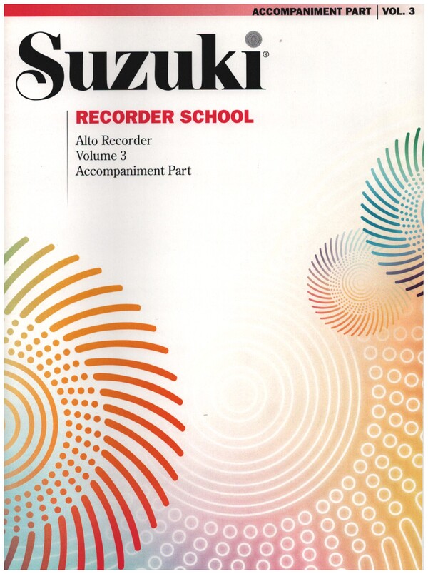 Suzuki Alto Recorder School vol.3