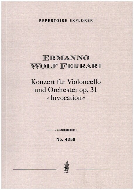 Konzert 'Invocation' op.31