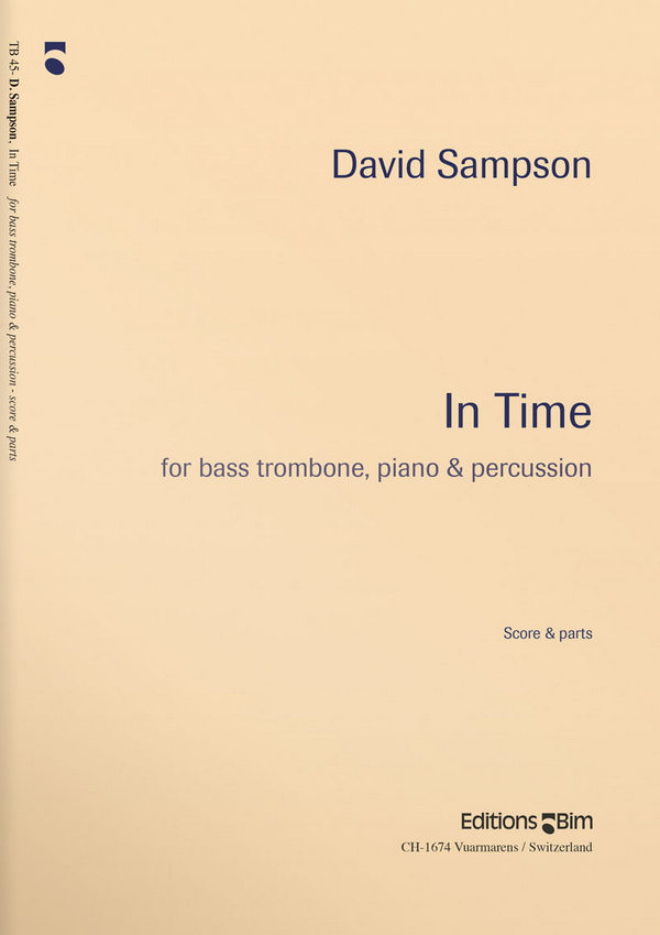 In Time for bass trombone, piano