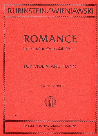 Romance in Eb Major op.44,1