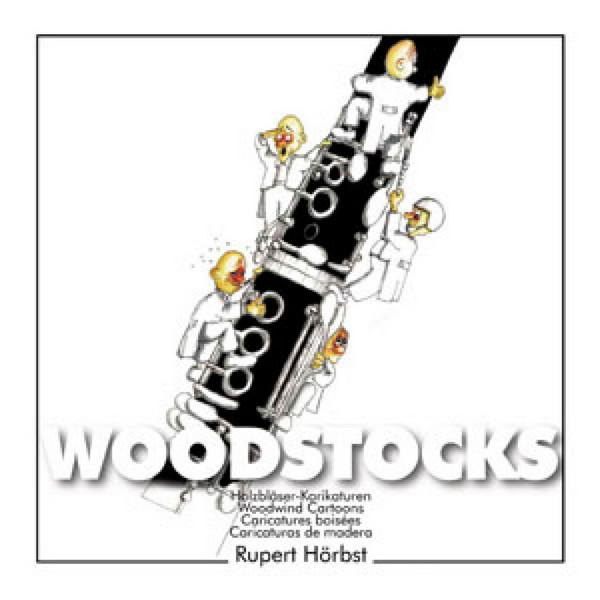 Woodstocks Holzbläser-Kariaturen