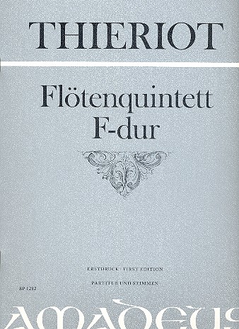 Quintett F-Dur für Flöte, 2 Violinen,