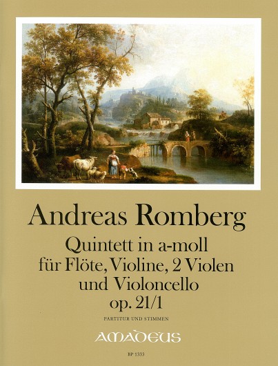 Quintett a-Moll op.21,1 für Flöte,