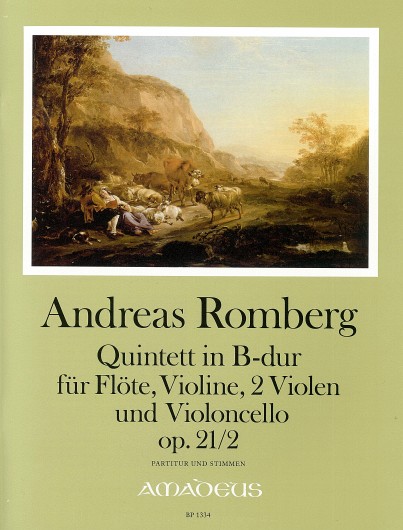 Quintett B-Dur op.21,2 für Flöte,
