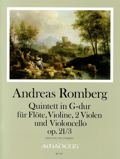 Quintett G-Dur op.21,3 für Flöte,