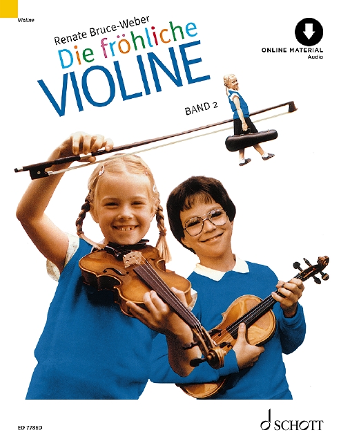 Die fröhliche Violine Band 2 (+Online Audio)
