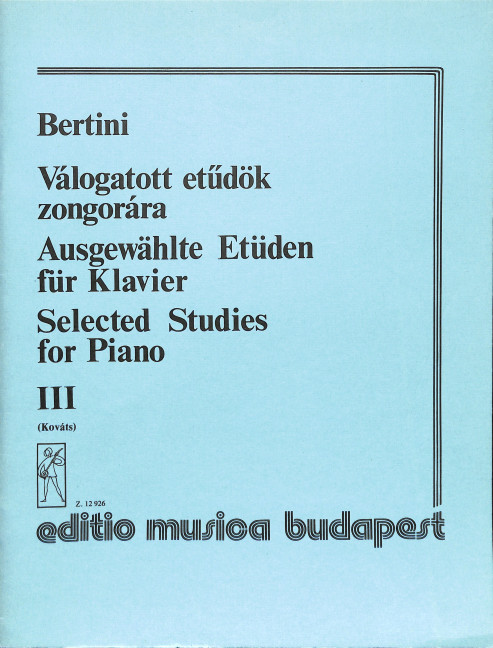 Ausgewählte Etüden Band 3