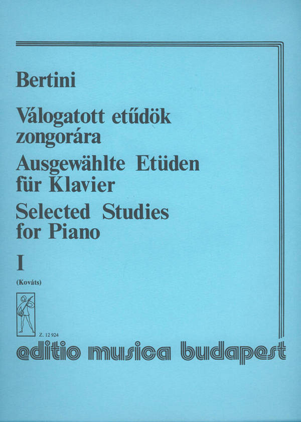 Ausgewählte Etüden Band 1