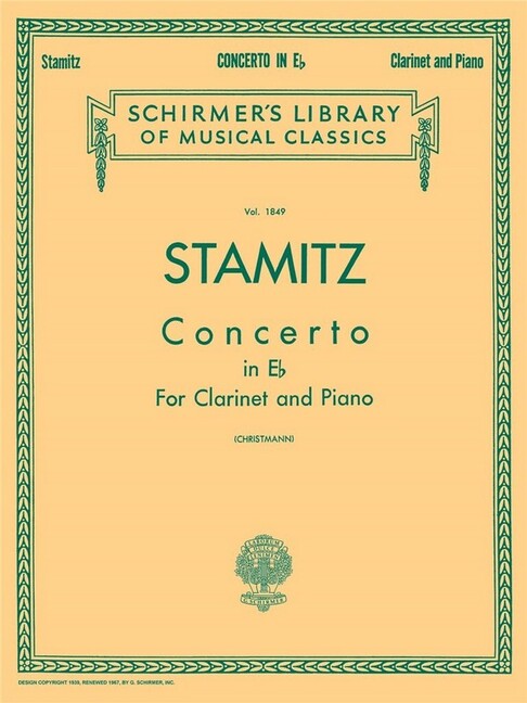 Konzert Es-Dur für Klarinette