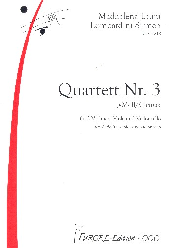 Quartett g-Moll Nr.3