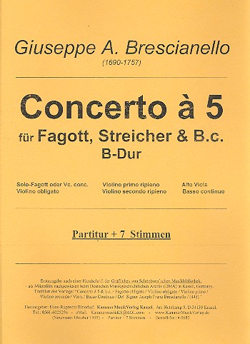 Konzert à 5 B-Dur