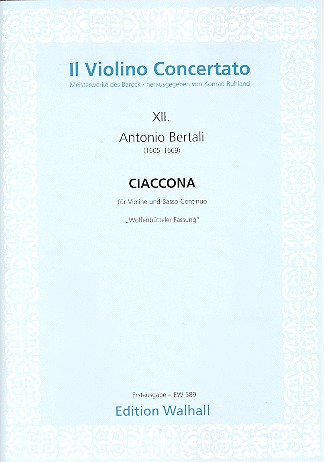 Ciaccona (Wolfenbütteler Fassung)