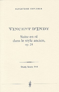 Suite en ré dans le style ancien op.24