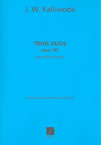 3 Duos op.181 für 2 Violinen