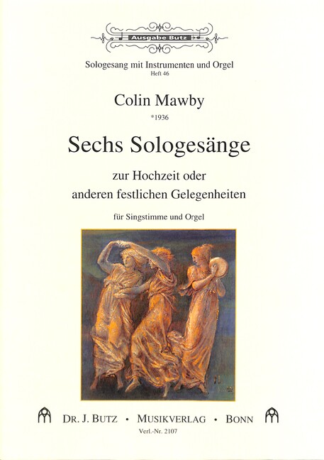 6 Sologesänge zur Hochzeit oder anderen festlichen Gelegenheiten