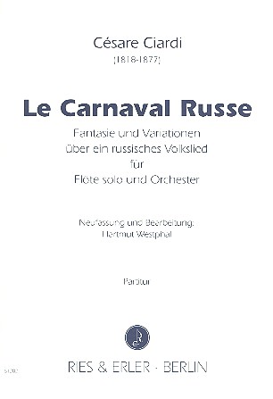 Le carnaval russe für Flöte und Orchester