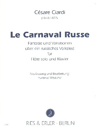 Le carnaval russe für Flöte und Orchester